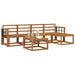 Set de canapele de exterior 6 pcs natural Lemn Solid de Acacia - WALTI WALTI