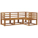 Set de canapele de exterior 4 pcs natural Lemn Solid de Acacia - WALTI WALTI