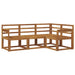 Set de canapele de exterior 4 pcs natural Lemn Solid de Acacia - WALTI WALTI