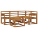 Set de canapele de exterior 5 pcs natural Lemn Solid de Acacia - WALTI WALTI