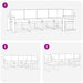 Set de canapele de exterior cu pernă 5 pcs Natural și Bej - WALTI WALTI