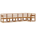 Set de canapele de exterior 6 pcs natural Lemn Solid de Acacia - WALTI WALTI