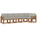 Set de canapele de exterior 6 pcs Gri natural și deschis - WALTI WALTI