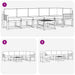 Set de canapele de exterior cu pernă 7 pcs Natural și Bej - WALTI WALTI