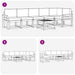 Set de canapele de exterior cu pernă 7 pcs Natural și Antracit - WALTI WALTI