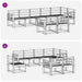Set de canapele de exterior 8 pcs natural Lemn Solid de Acacia - WALTI WALTI