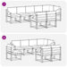 Set de canapele de exterior cu pernă 8 pcs Natural și Crem - WALTI WALTI