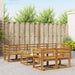 Set de canapele de exterior 9 pcs natural Lemn Solid de Acacia - WALTI WALTI