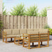 Set de canapele de exterior cu pernă 9 pcs Natural și Bej - WALTI WALTI