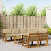 Set de canapele de exterior cu pernă 9 pcs Natural și Bej - WALTI WALTI