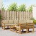 Set de canapele de exterior cu pernă 9 pcs Natural și Bej - WALTI WALTI