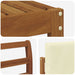 Set de canapele de exterior cu pernă 6 pcs Natural și Crem - WALTI WALTI