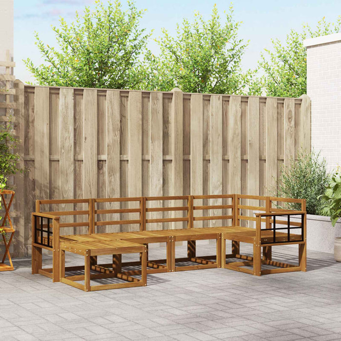 Set de canapele de exterior 6 pcs natural - WALTI WALTI