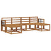Set de canapele de exterior 6 pcs natural Lemn compozit - WALTI WALTI