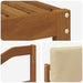 Set de canapele de exterior 6 pcs Natural și Bej Lemn compozit - WALTI WALTI