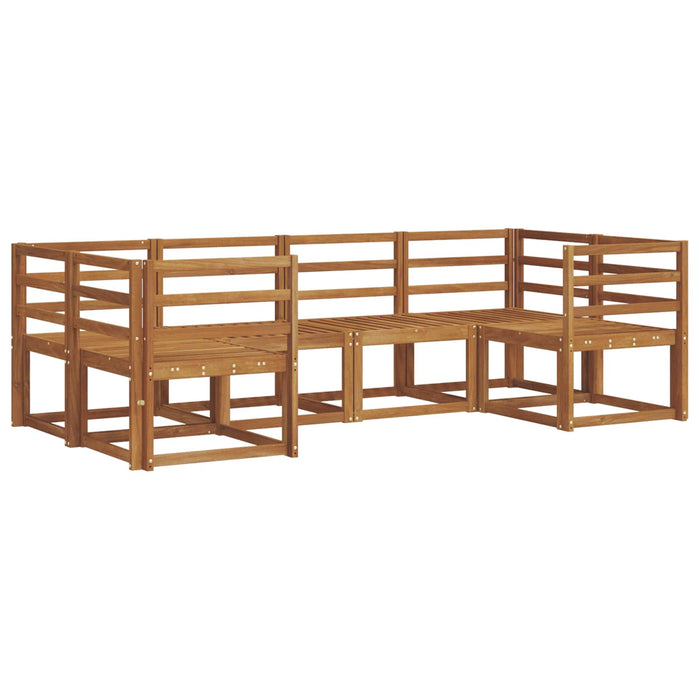 Set de canapele de exterior 6 pcs natural Lemn Solid de Acacia - WALTI WALTI