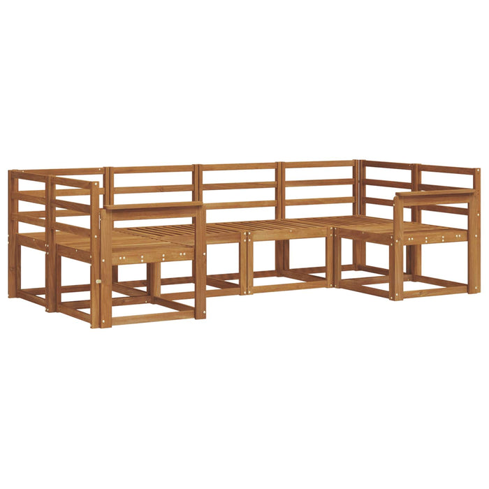 Set de canapele de exterior 6 pcs natural Lemn Solid de Acacia - WALTI WALTI