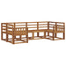 Set de canapele de exterior 6 pcs natural Lemn Solid de Acacia - WALTI WALTI