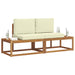 Set de canapele de exterior cu pernă 2 pcs natural - WALTI WALTI