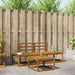 Set de canapele de exterior 3 pcs natural Lemn Solid de Acacia - WALTI WALTI