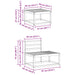 Set de canapele de exterior 3 pcs natural Lemn Solid de Acacia - WALTI WALTI