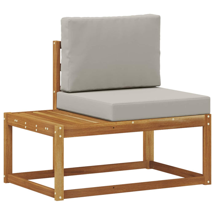 Set de canapele de exterior cu pernă 3 pcs natural - WALTI WALTI