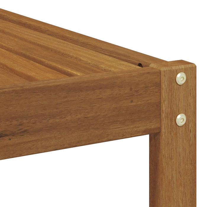 7 buc. Set de canapele de exterior Lemn Solid de Acacia natural WALTI