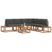 Set de canapele de exterior 7 Bucată Natural și Antracit - WALTI WALTI