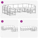 Set de canapele de exterior cu pernă 9 pcs Natural și Bej - WALTI WALTI