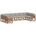 Set de canapele de exterior 10 pcs Gri natural și deschis - WALTI WALTI