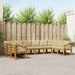 Set de canapele de exterior cu pernă 10 pcs Natural și Bej - WALTI WALTI