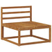 Set de canapele de exterior 3 pcs natural Lemn Solid de Acacia - WALTI WALTI