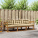 Set de canapele de exterior cu pernă 3 pcs Natural și Bej - WALTI WALTI