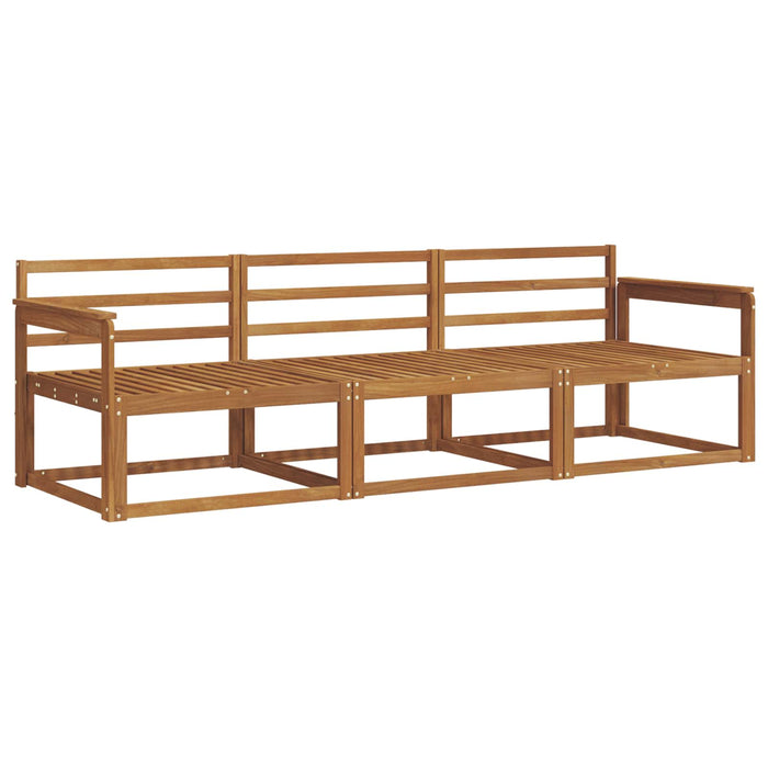 Set de canapele de exterior 3 pcs natural Lemn Solid de Acacia - WALTI WALTI