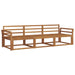 Set de canapele de exterior 3 pcs natural Lemn Solid de Acacia - WALTI WALTI