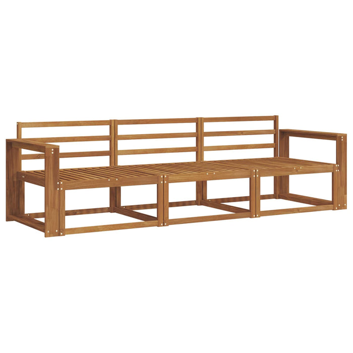 Set de canapele de exterior 3 pcs natural Lemn Solid de Acacia - WALTI WALTI