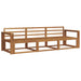 Set de canapele de exterior 3 pcs natural Lemn Solid de Acacia - WALTI WALTI