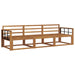 Set de canapele de exterior 3 pcs natural Lemn Solid de Acacia - WALTI WALTI