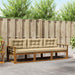 Set de canapele de exterior cu pernă 3 pcs Natural și Bej - WALTI WALTI