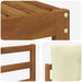 Set de canapele de exterior cu pernă 5 pcs Natural și Crem - WALTI WALTI