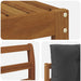 Set de canapele de exterior cu pernă 5 pcs Natural și Antracit - WALTI WALTI
