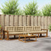 Set de canapele de exterior cu pernă 5 pcs Natural și Bej - WALTI WALTI