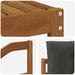 Set de canapele de exterior cu pernă 5 pcs Natural și Antracit - WALTI WALTI