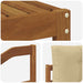 Set de canapele de exterior cu pernă 5 pcs Natural și Bej - WALTI WALTI