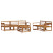 Set de canapele de exterior 6 pcs natural Lemn Solid de Acacia - WALTI WALTI