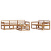 Set de canapele de exterior 6 pcs natural Lemn Solid de Acacia - WALTI WALTI