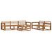 Set de canapele de exterior 6 pcs natural Lemn Solid de Acacia - WALTI WALTI