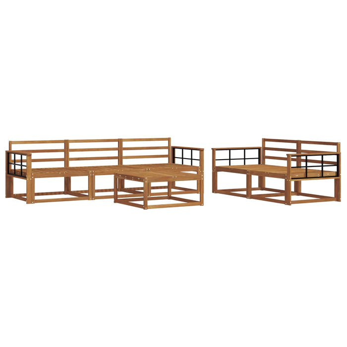 Set de canapele de exterior 6 pcs natural Lemn Solid de Acacia - WALTI WALTI