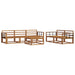 Set de canapele de exterior 6 pcs natural Lemn Solid de Acacia - WALTI WALTI