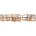 Set de canapele de exterior 6 pcs natural Lemn Solid de Acacia - WALTI WALTI
